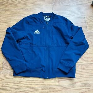 Adidas Women's Urban Bomber Jacket Navy Color Sz M (NILES/vikings)